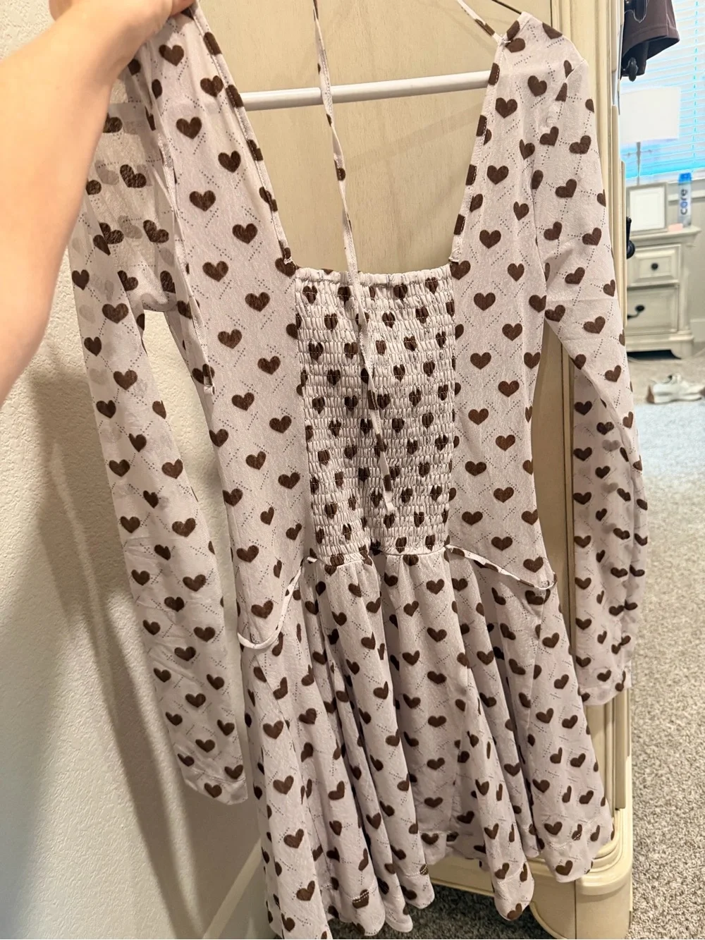 Free People taupe long